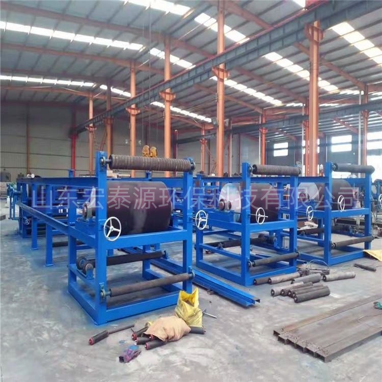 水平橡胶带式真空过滤机