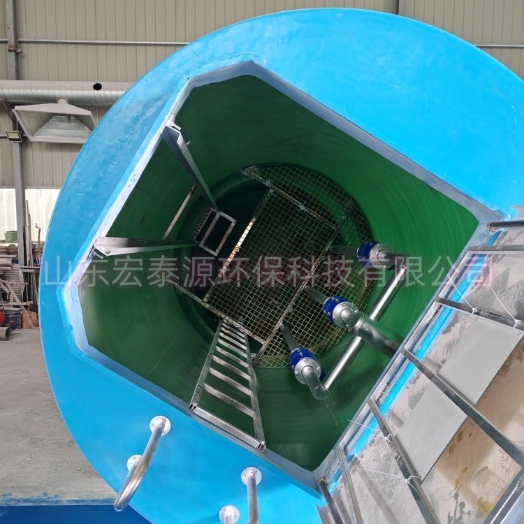 玻璃钢一体化泵站的构造特点与实际应用分析